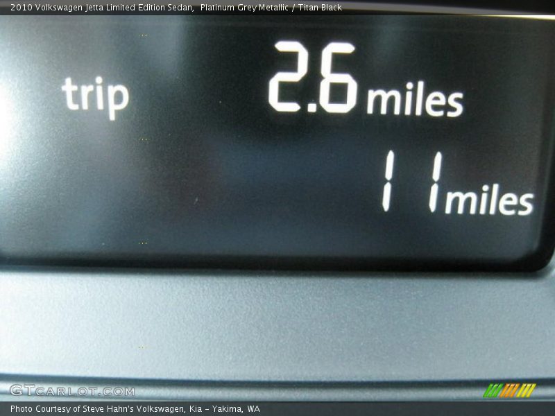 Platinum Grey Metallic / Titan Black 2010 Volkswagen Jetta Limited Edition Sedan