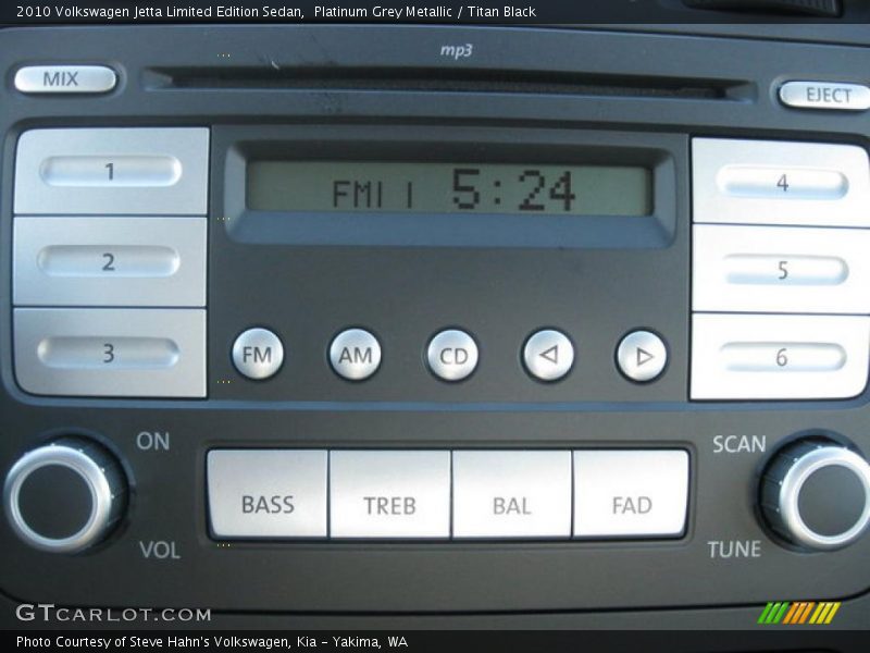 Platinum Grey Metallic / Titan Black 2010 Volkswagen Jetta Limited Edition Sedan