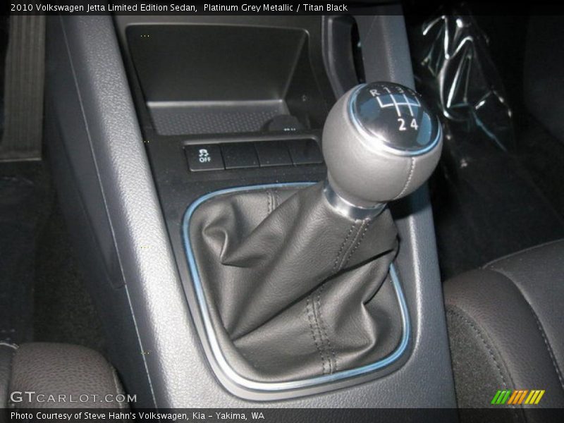  2010 Jetta Limited Edition Sedan 6 Speed Tiptronic Automatic Shifter