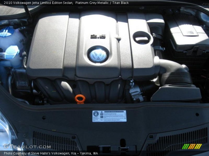  2010 Jetta Limited Edition Sedan Engine - 2.5 Liter DOHC 20-Valve 5 Cylinder