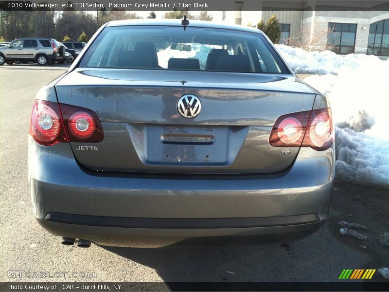 Platinum Grey Metallic / Titan Black 2010 Volkswagen Jetta TDI Sedan
