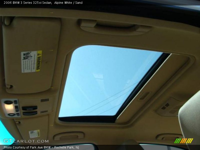 Alpine White / Sand 2006 BMW 3 Series 325xi Sedan