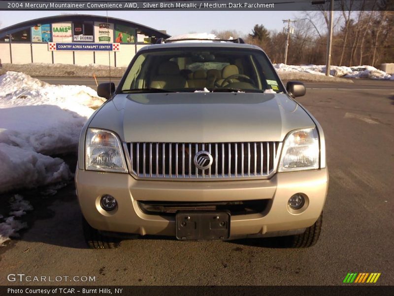 Silver Birch Metallic / Medium Dark Parchment 2004 Mercury Mountaineer Convenience AWD