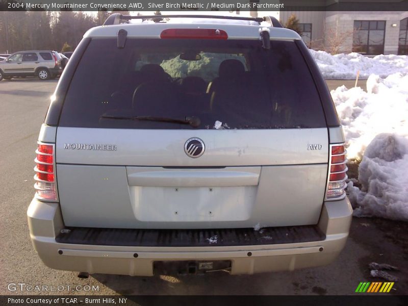 Silver Birch Metallic / Medium Dark Parchment 2004 Mercury Mountaineer Convenience AWD