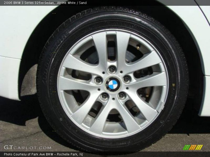 Alpine White / Sand 2006 BMW 3 Series 325xi Sedan