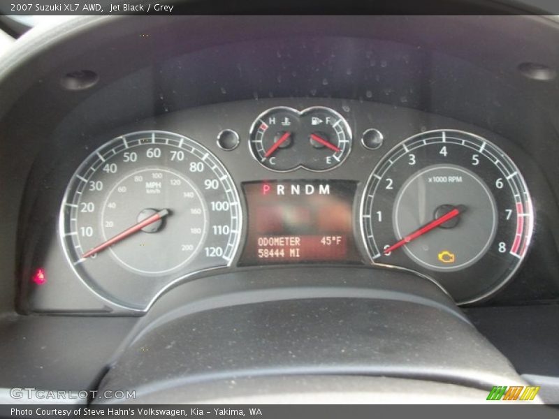 Jet Black / Grey 2007 Suzuki XL7 AWD