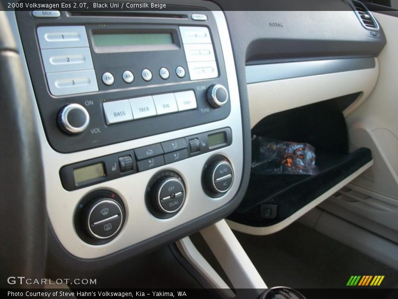 Controls of 2008 Eos 2.0T