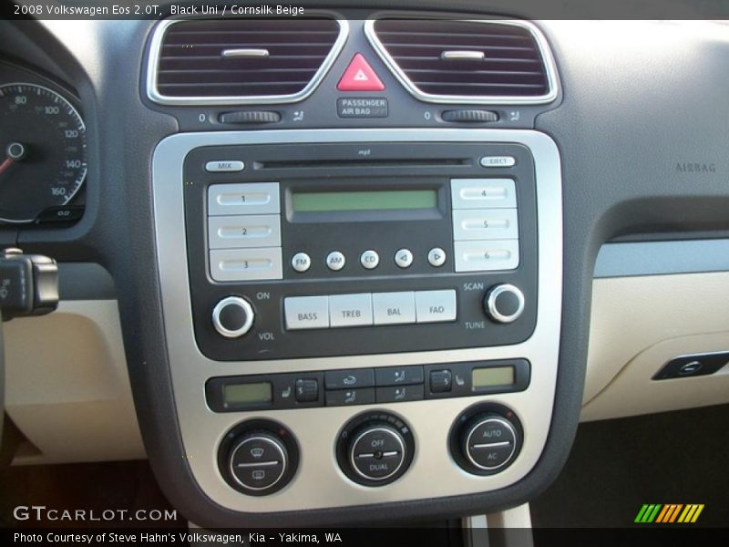 Controls of 2008 Eos 2.0T