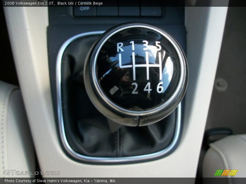  2008 Eos 2.0T 6 Speed Manual Shifter