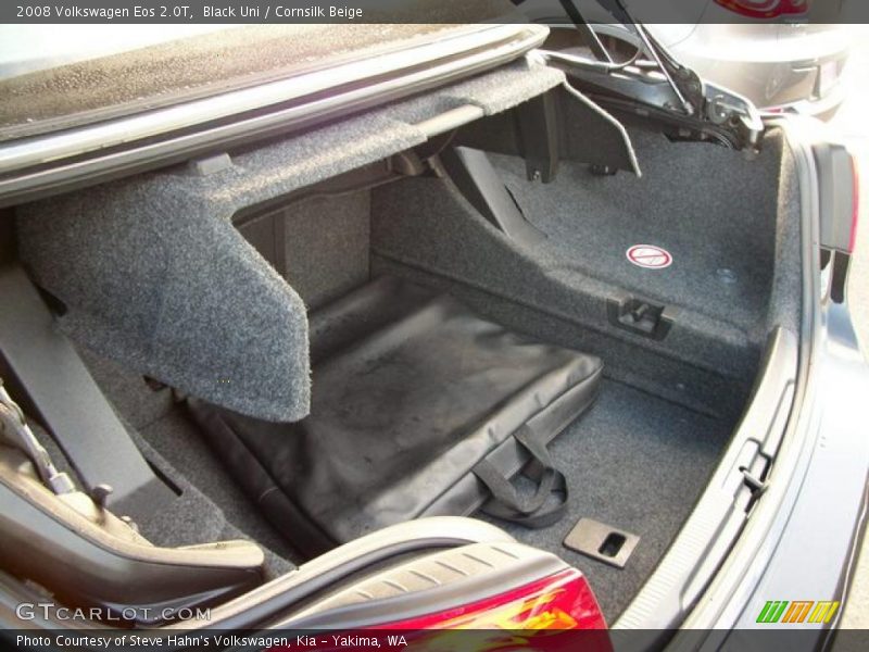 Black Uni / Cornsilk Beige 2008 Volkswagen Eos 2.0T