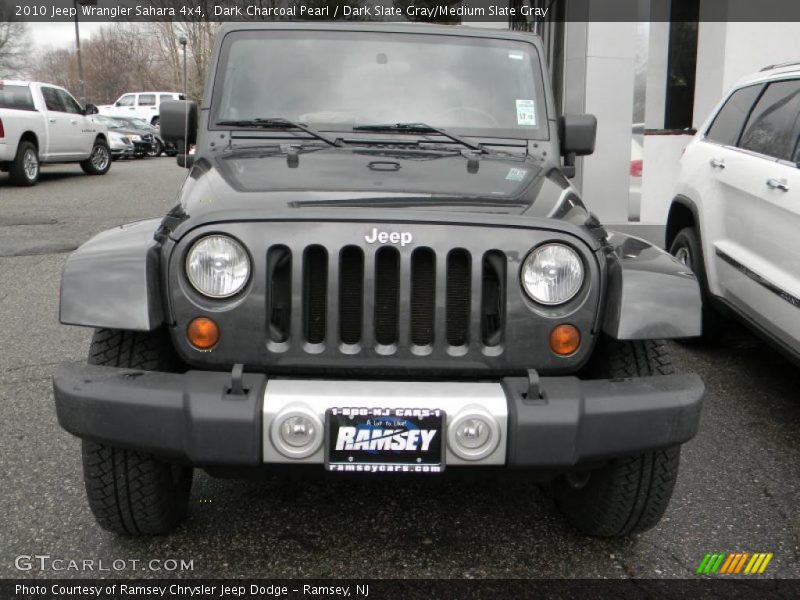 Dark Charcoal Pearl / Dark Slate Gray/Medium Slate Gray 2010 Jeep Wrangler Sahara 4x4