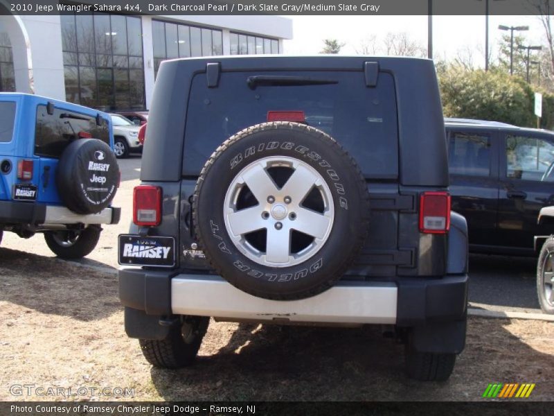 Dark Charcoal Pearl / Dark Slate Gray/Medium Slate Gray 2010 Jeep Wrangler Sahara 4x4