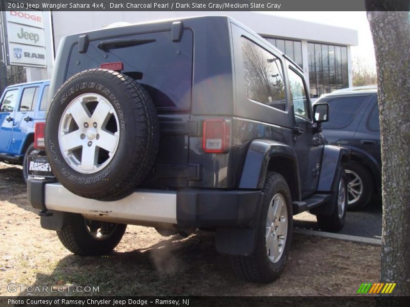 Dark Charcoal Pearl / Dark Slate Gray/Medium Slate Gray 2010 Jeep Wrangler Sahara 4x4