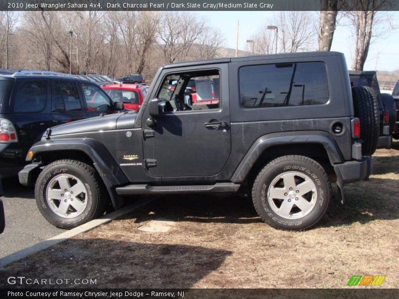 Dark Charcoal Pearl / Dark Slate Gray/Medium Slate Gray 2010 Jeep Wrangler Sahara 4x4