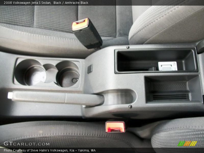 Black / Anthracite Black 2008 Volkswagen Jetta S Sedan