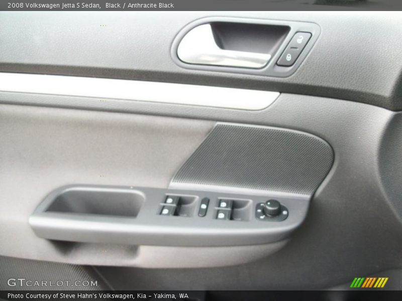 Black / Anthracite Black 2008 Volkswagen Jetta S Sedan