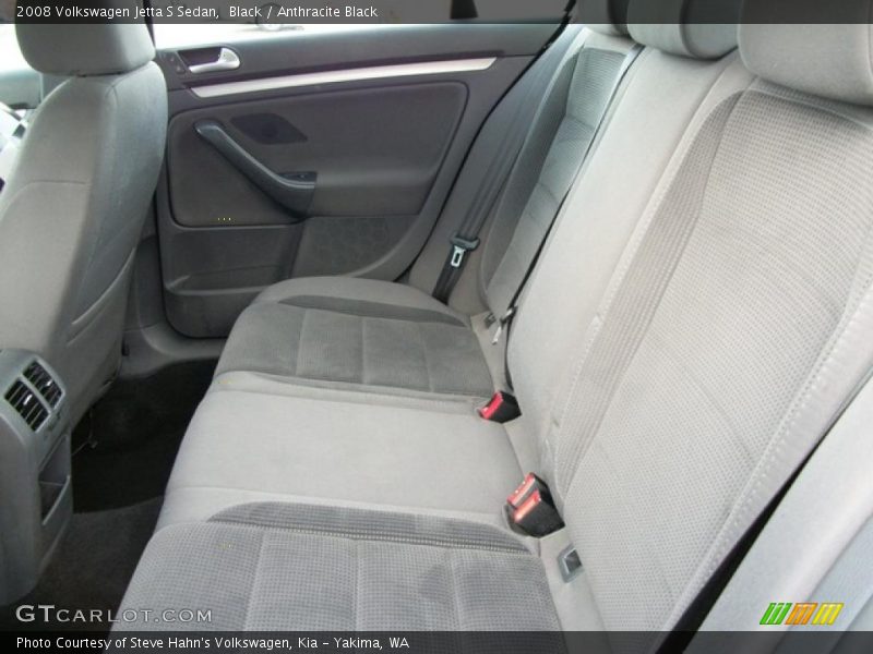 Black / Anthracite Black 2008 Volkswagen Jetta S Sedan