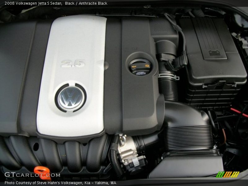 Black / Anthracite Black 2008 Volkswagen Jetta S Sedan