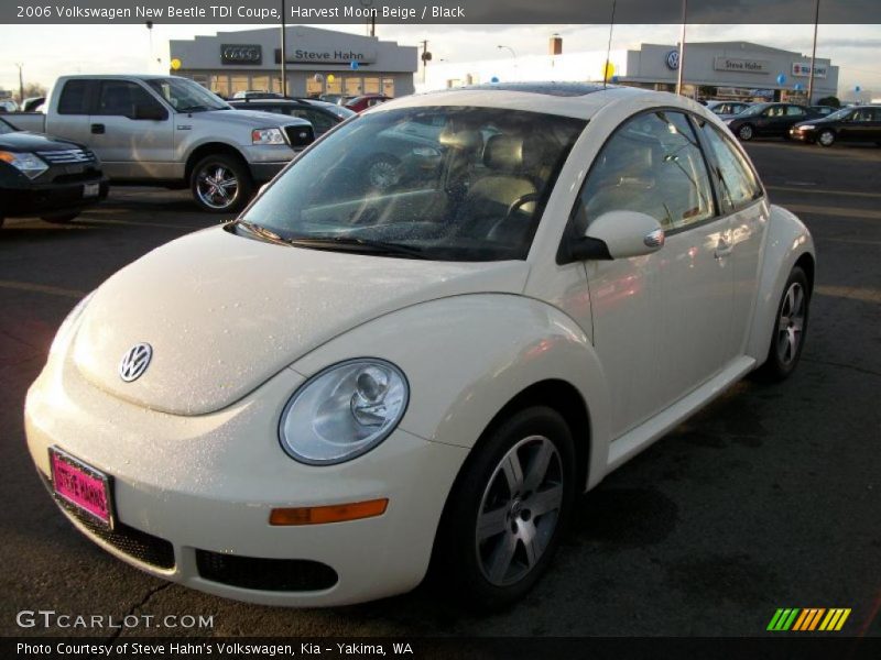 Harvest Moon Beige / Black 2006 Volkswagen New Beetle TDI Coupe