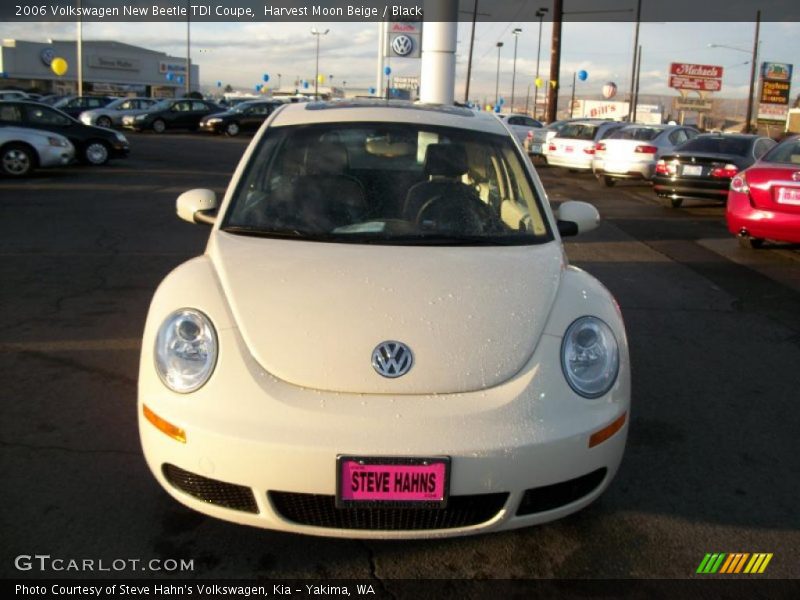 Harvest Moon Beige / Black 2006 Volkswagen New Beetle TDI Coupe