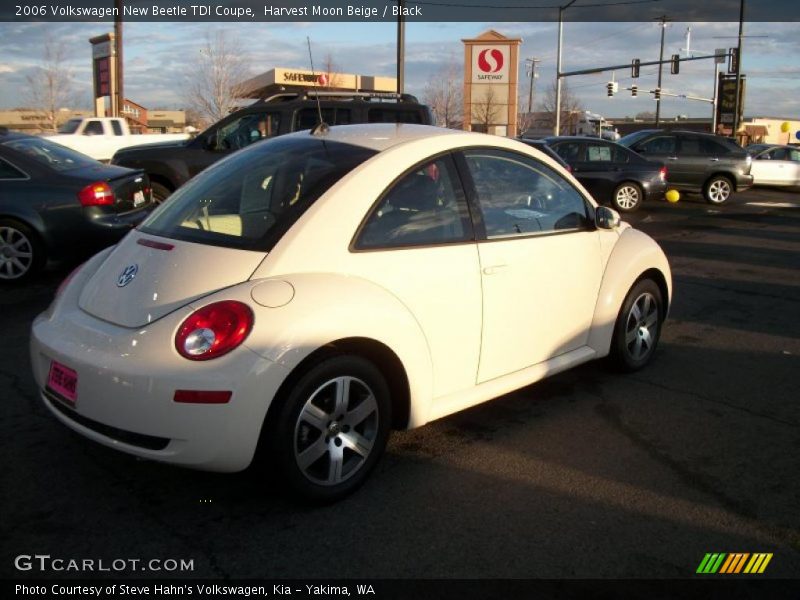 Harvest Moon Beige / Black 2006 Volkswagen New Beetle TDI Coupe