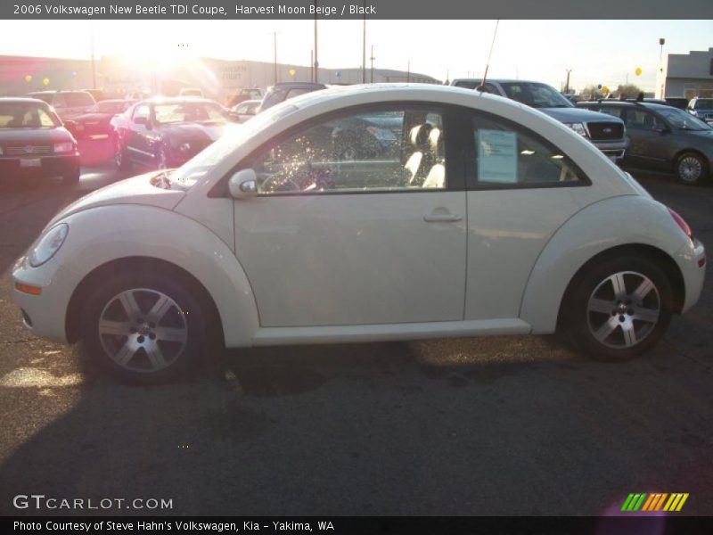 Harvest Moon Beige / Black 2006 Volkswagen New Beetle TDI Coupe