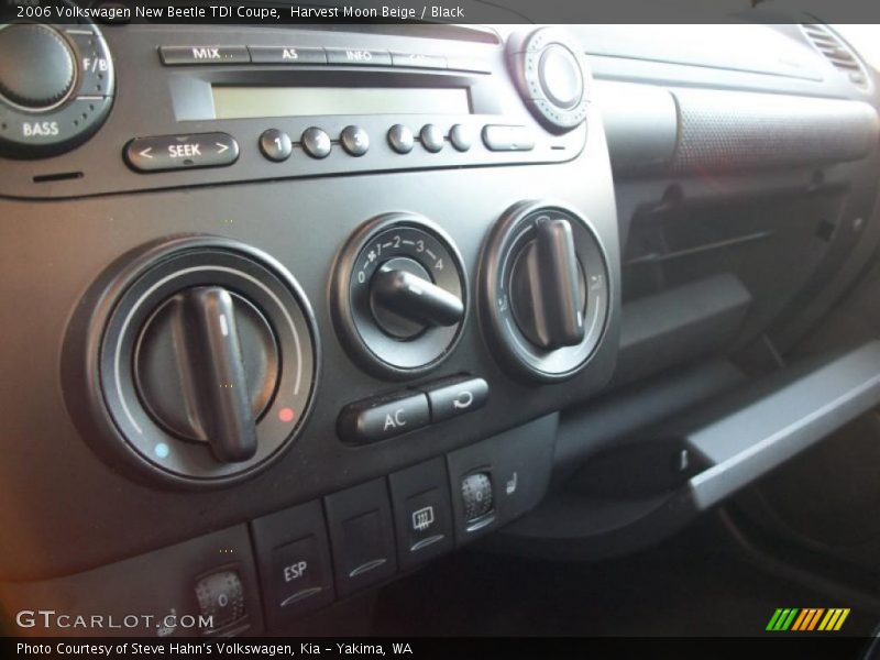 Harvest Moon Beige / Black 2006 Volkswagen New Beetle TDI Coupe