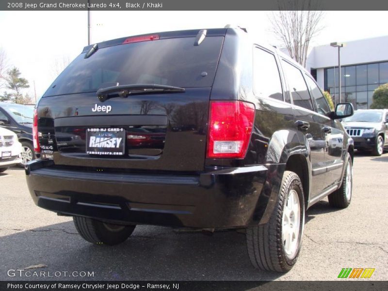 Black / Khaki 2008 Jeep Grand Cherokee Laredo 4x4