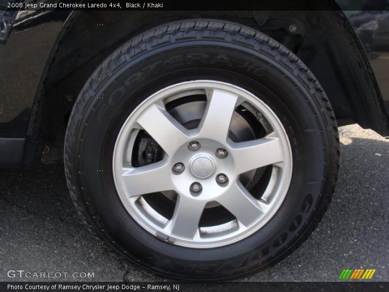 Black / Khaki 2008 Jeep Grand Cherokee Laredo 4x4
