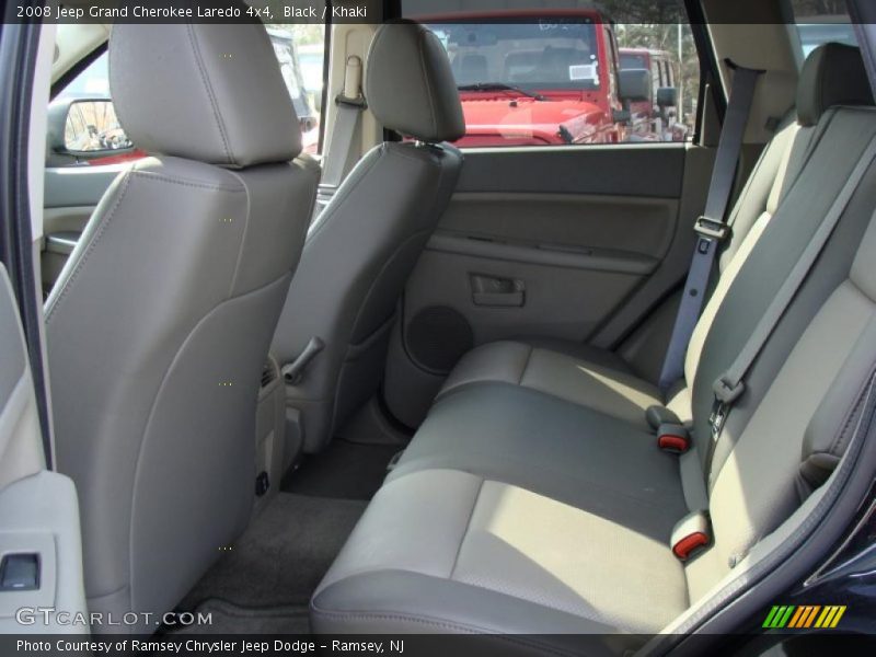 Black / Khaki 2008 Jeep Grand Cherokee Laredo 4x4