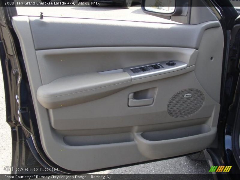 Black / Khaki 2008 Jeep Grand Cherokee Laredo 4x4