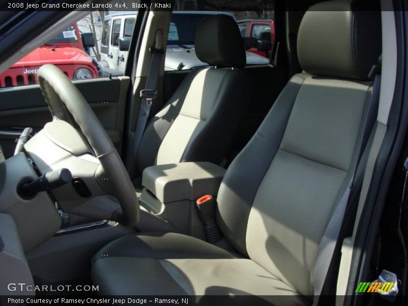 Black / Khaki 2008 Jeep Grand Cherokee Laredo 4x4