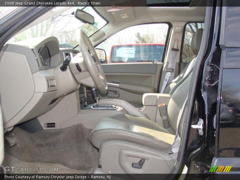 Black / Khaki 2008 Jeep Grand Cherokee Laredo 4x4