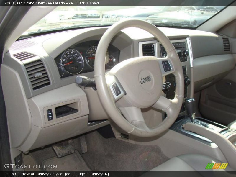 Black / Khaki 2008 Jeep Grand Cherokee Laredo 4x4