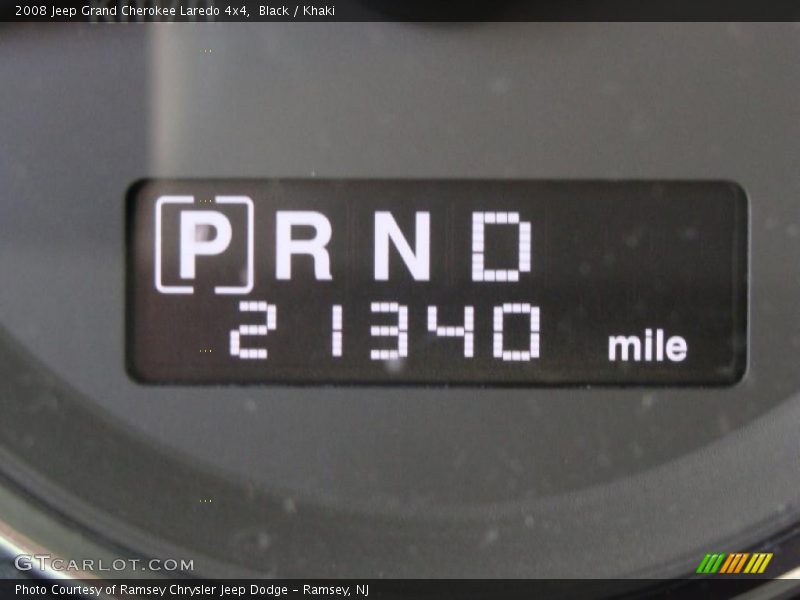 Black / Khaki 2008 Jeep Grand Cherokee Laredo 4x4