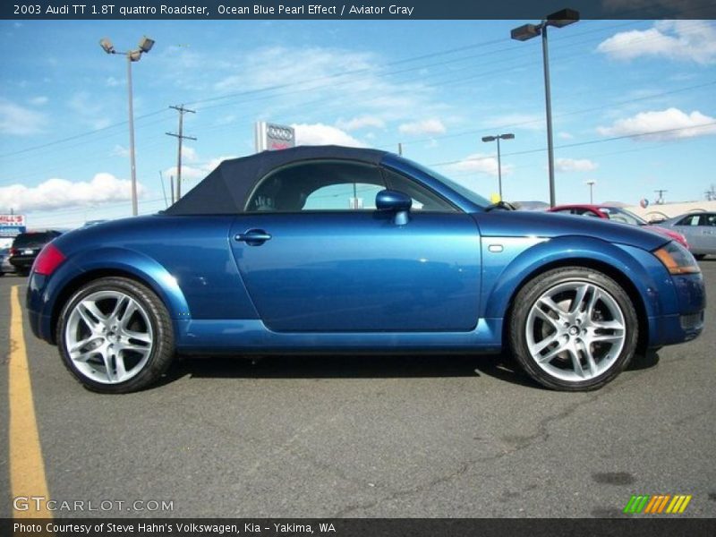  2003 TT 1.8T quattro Roadster Ocean Blue Pearl Effect