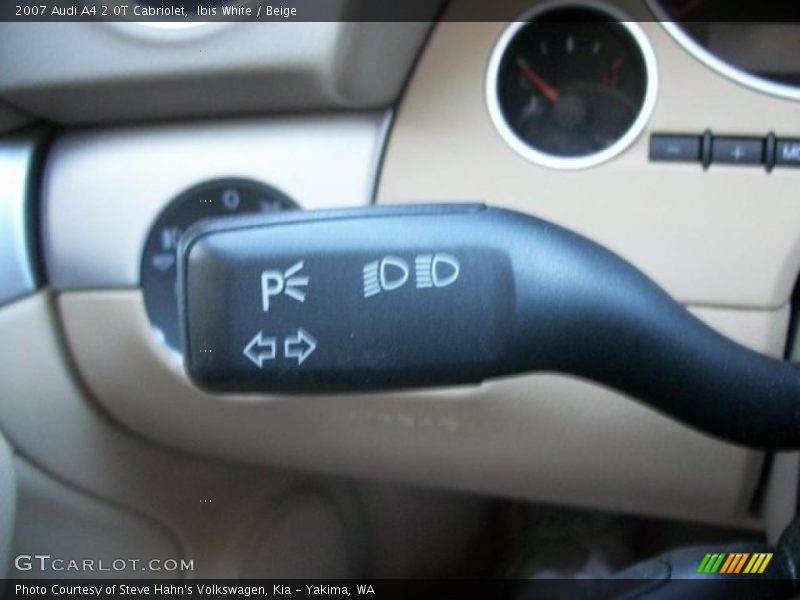 Ibis White / Beige 2007 Audi A4 2.0T Cabriolet
