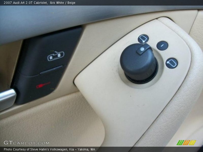 Ibis White / Beige 2007 Audi A4 2.0T Cabriolet