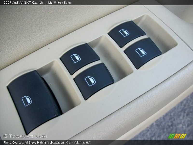 Ibis White / Beige 2007 Audi A4 2.0T Cabriolet