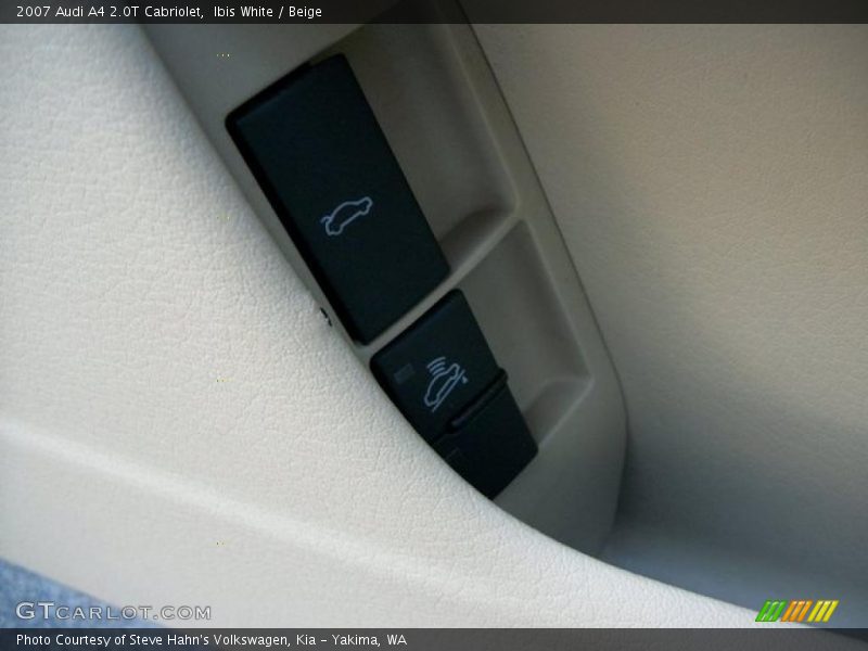 Ibis White / Beige 2007 Audi A4 2.0T Cabriolet