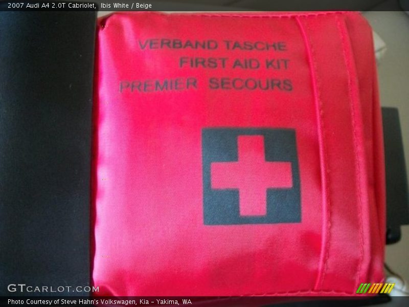 Ibis White / Beige 2007 Audi A4 2.0T Cabriolet