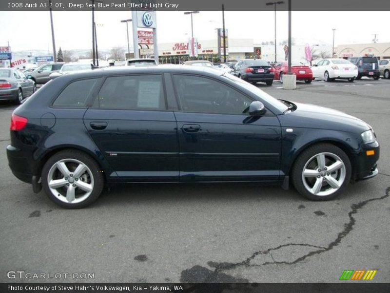  2008 A3 2.0T Deep Sea Blue Pearl Effect