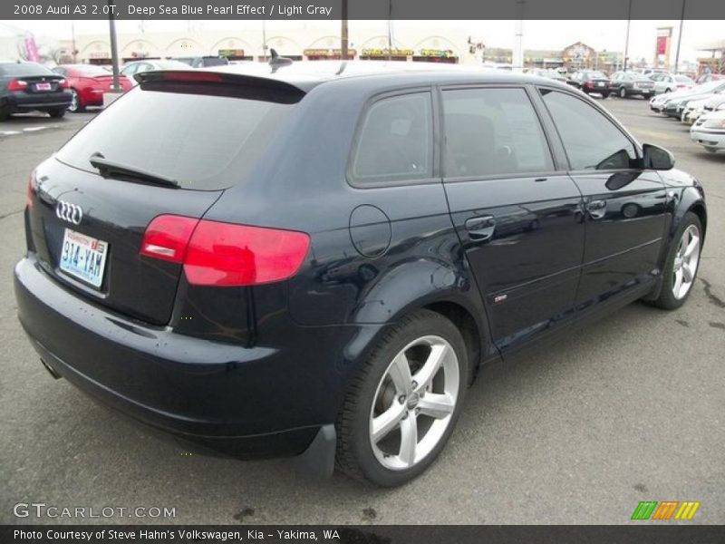  2008 A3 2.0T Deep Sea Blue Pearl Effect