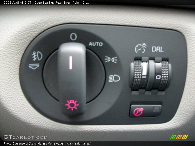 Controls of 2008 A3 2.0T