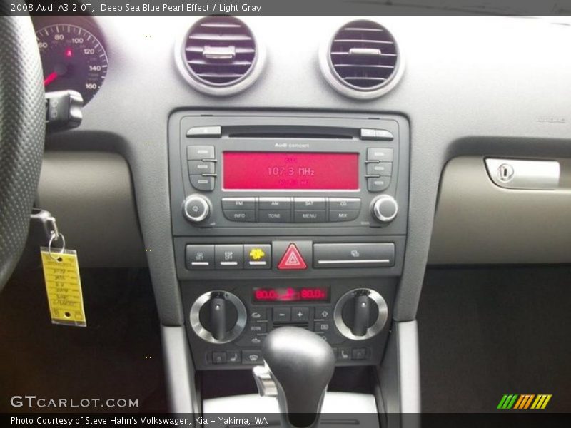 Controls of 2008 A3 2.0T