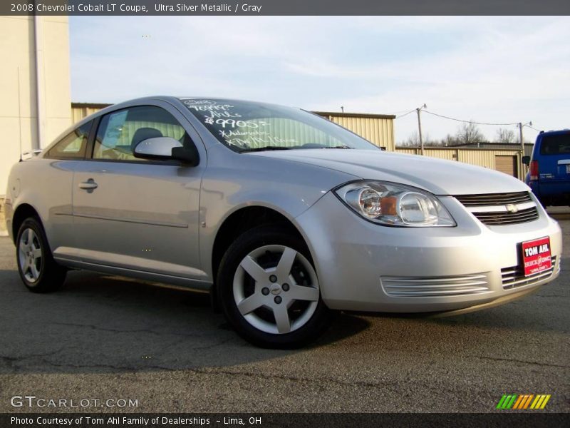 Ultra Silver Metallic / Gray 2008 Chevrolet Cobalt LT Coupe