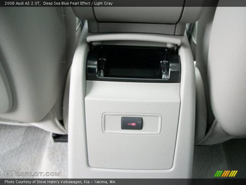 Deep Sea Blue Pearl Effect / Light Gray 2008 Audi A3 2.0T
