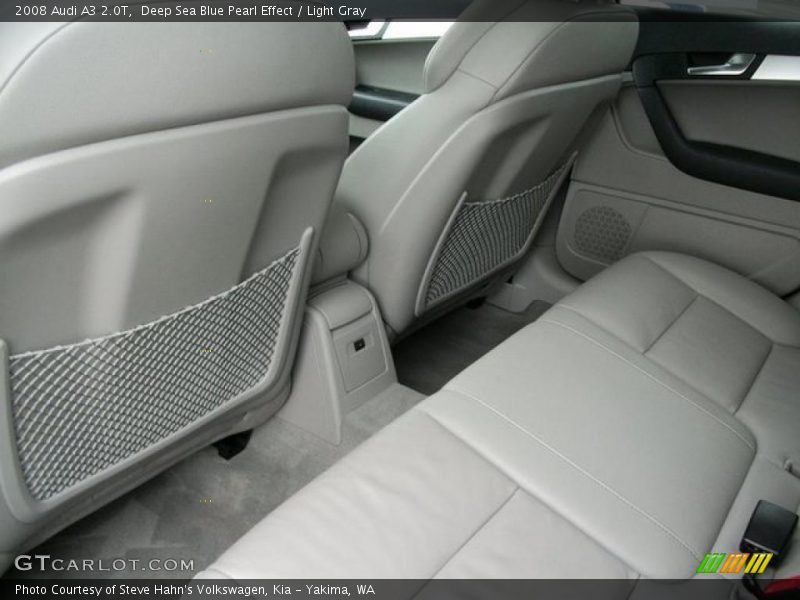 Deep Sea Blue Pearl Effect / Light Gray 2008 Audi A3 2.0T