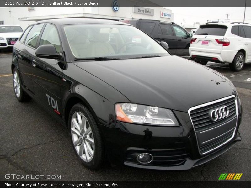 Front 3/4 View of 2010 A3 2.0 TDI