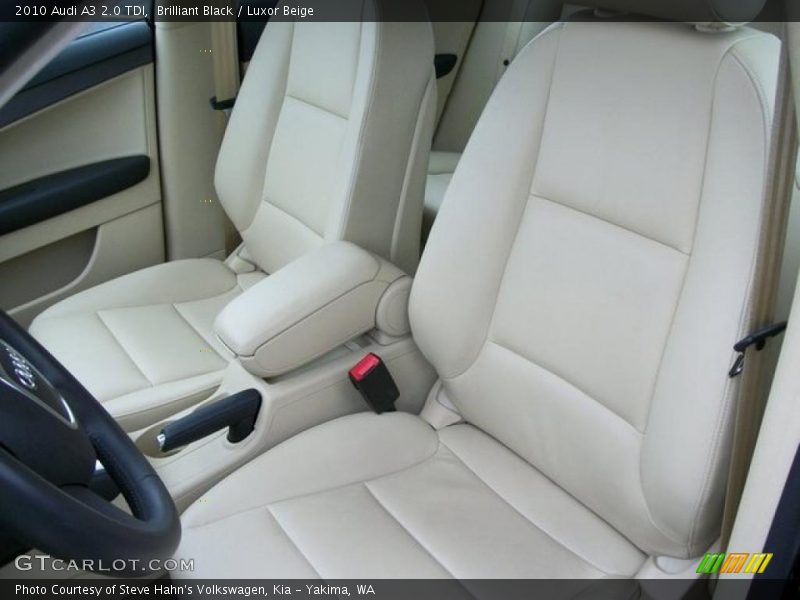  2010 A3 2.0 TDI Luxor Beige Interior